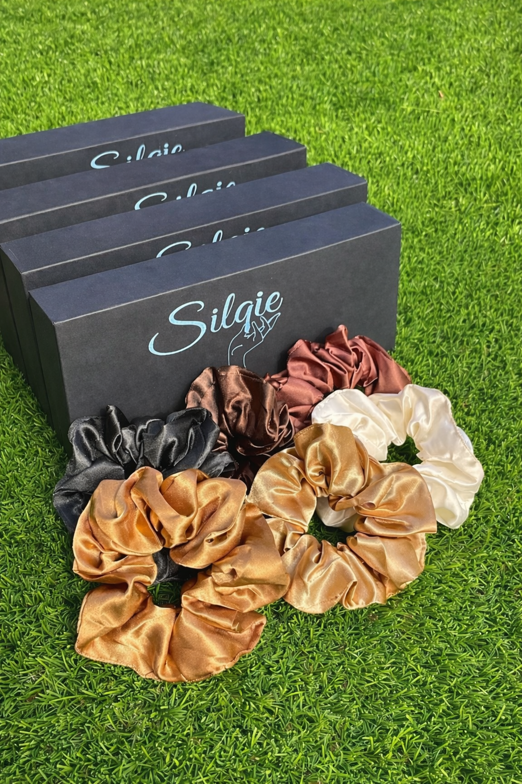 Silqie Set: 6 Piece Scrunchie