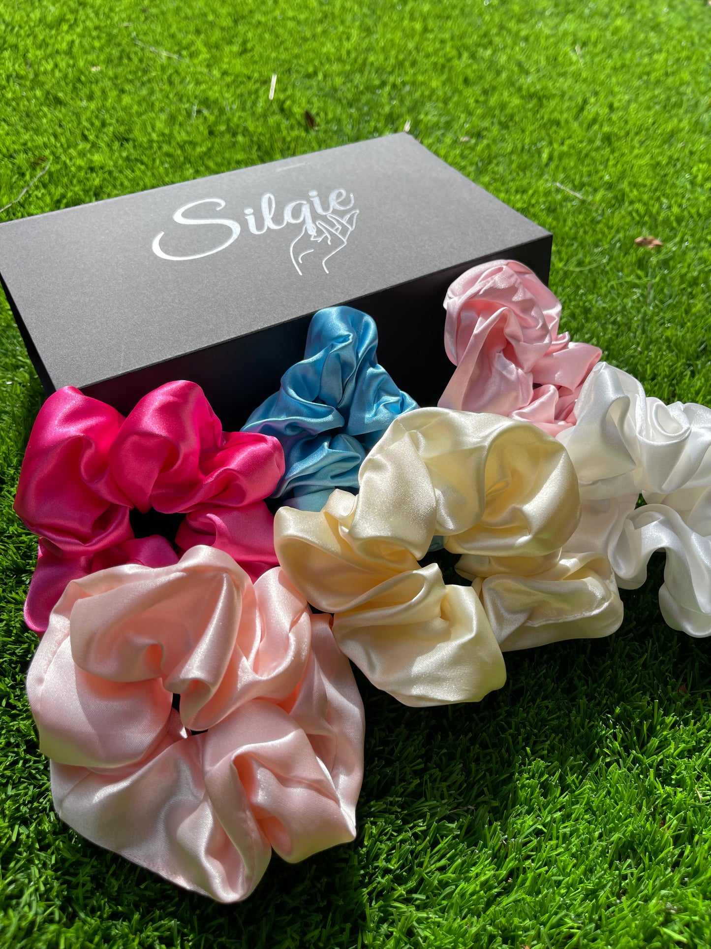Pastel Silqie Set: 6 Piece Scrunchie