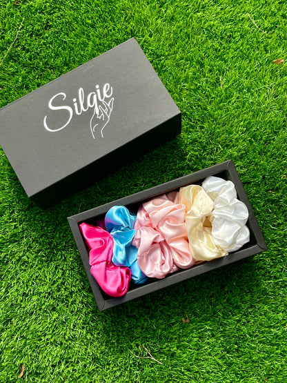 Pastel Silqie Set: 6 Piece Scrunchie