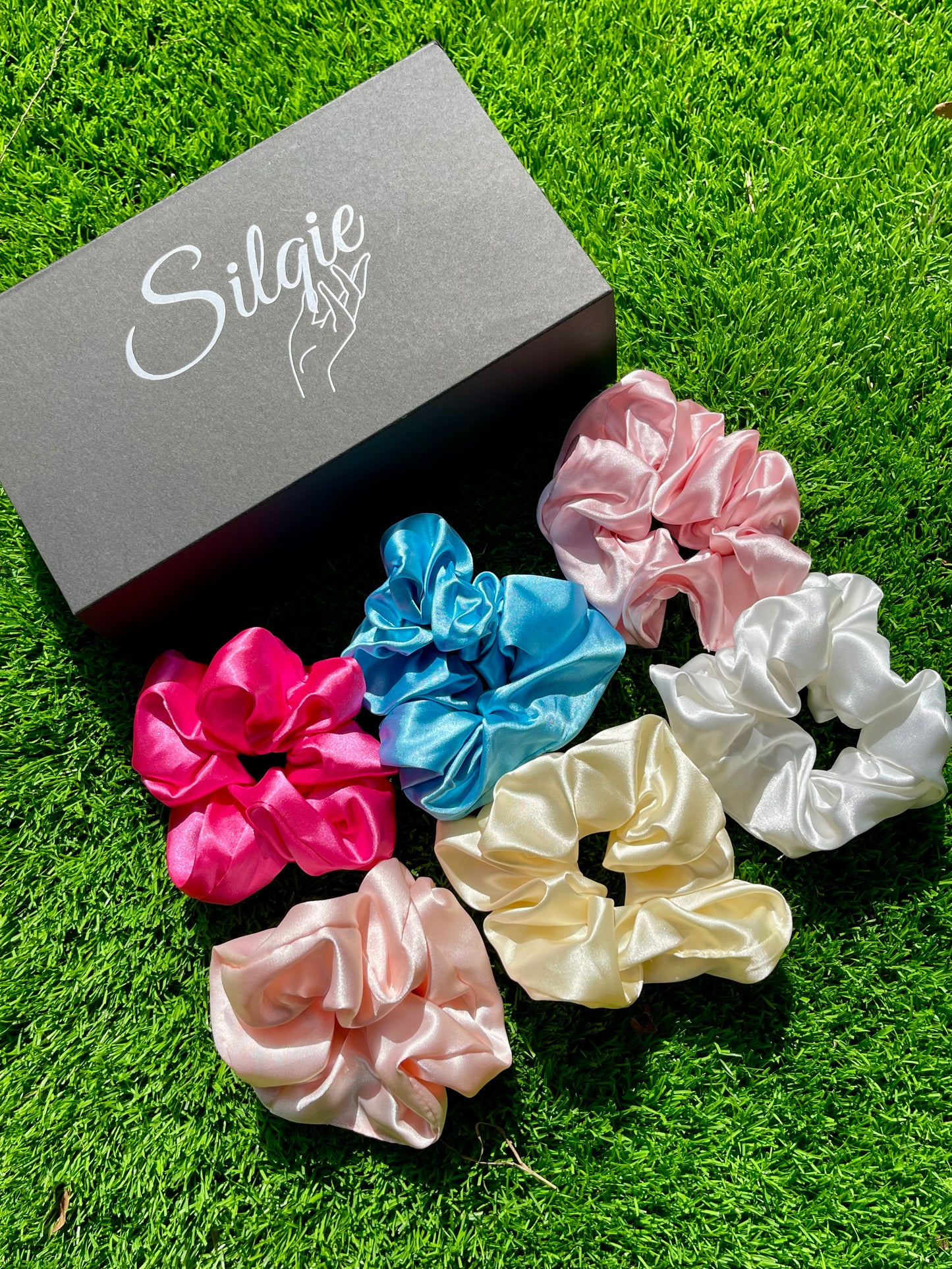 Pastel Silqie Set: 6 Piece Scrunchie