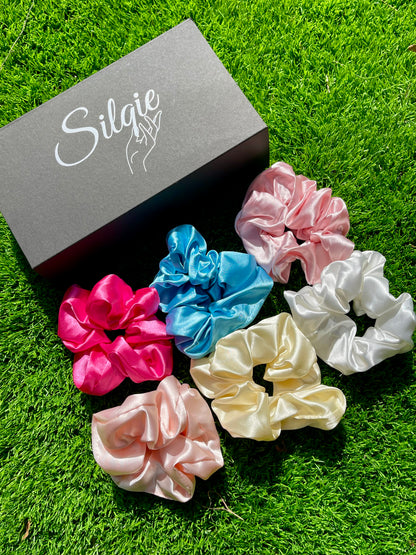 Pastel Silqie Set: 6 Piece Scrunchie