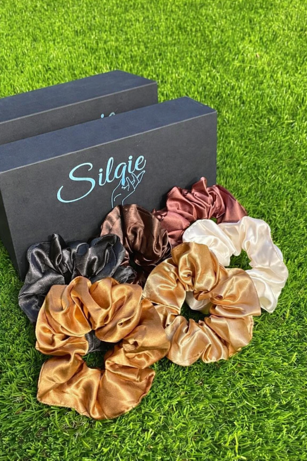 Silqie Set: 6 Piece Scrunchie
