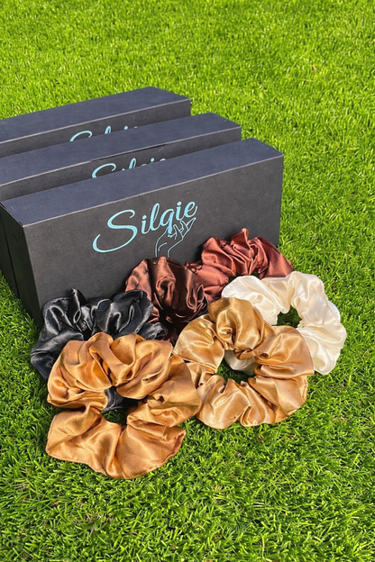 Silqie Set: 6 Piece Scrunchie